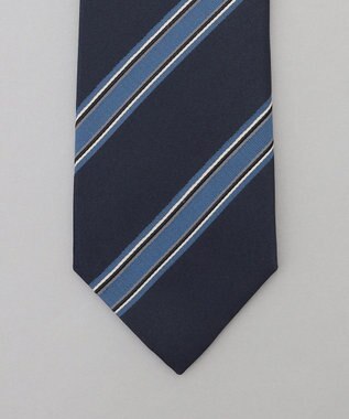 GOTAIRIKU GOTAIRIKU別注【MANTERO/マンテロ】ネクタイ_レジメンタル ネイビー系1