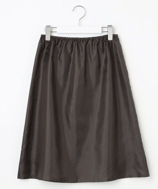 J.PRESS LADIES L 【洗える】ドットデシンプリント ピンタック ワンピース ダークブラウン系