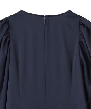 BEIGE， MABILLON / マトンスリーブドレス Navy