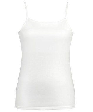 Wing ジュニア 胸あて付きキャミソール Wing Teen 綿混素材(身生地部) 成長する胸にフィット 【STEP1～2】 RL6917 ウイング／ワコール ホワイト