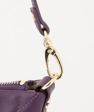 LA BAGAGERIE シープキルティング　2WAYショルダー ダークパープル