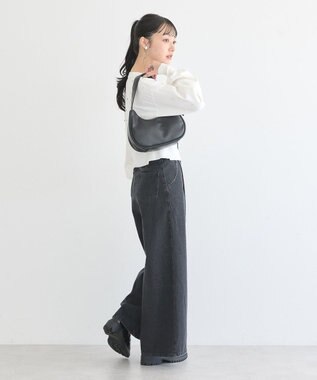 earth music&ecology パール＆ビジューカーディガン Ivory