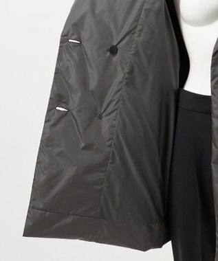 23区 L 【エステータ】LIMONTAタフタ ダウンコート グレー系