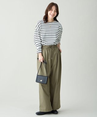 ANY ドロストチノパンツ カーキ