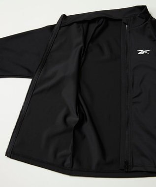 OP／FILA 【Reebok】長袖フルジップラッシュガード ブラック