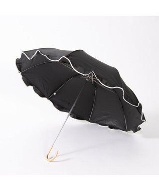 UNBILLION カシュネ cachenez / 【晴雨兼用】【日傘】 【UV カット率99.999.9％以上】PUへプラムトップレス折りたたみ傘 ブラック