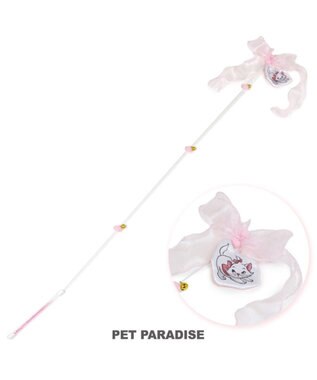 PET PARADISE ディズニー マリー ワイヤー 猫玩具 《リボン》