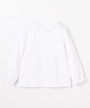 ANY KIDS 襟レース ブラウス ホワイト