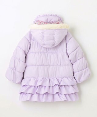 ANY KIDS 【洗濯機OK】中綿プリンセスコート ラベンダー