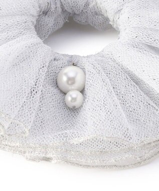 Chacott オーナメントシュシュ ホワイト