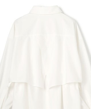 GRACE CONTINENTAL レイヤードドロストシャツ ホワイト