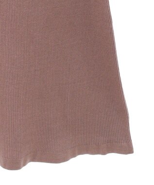 Green Parks ボレロ付ニットワンピース Brown