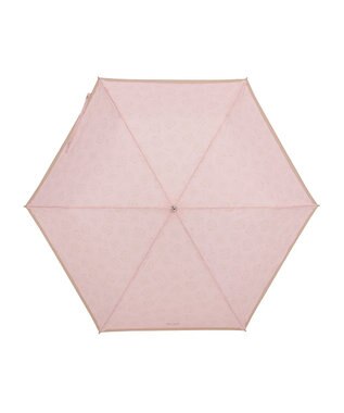 MOONBAT PAUL&JOE ACCESSOIRES(ポール＆ジョー アクセソワ) 折りたたみ傘 ドローイングヌネット＆ジプシー ピーチ