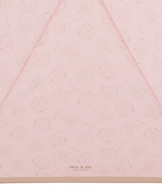 MOONBAT PAUL&JOE ACCESSOIRES(ポール＆ジョー アクセソワ) 折りたたみ傘 ドローイングヌネット＆ジプシー ピーチ
