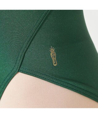 Chacott ロングスリーブレオタード エメラルドグリーン