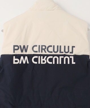 PW CIRCULUS 【手軽に防寒】【MEN】中綿ベスト ネイビー系