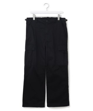 J.PRESS YORK STREET 【UNISEX】サテンストレッチ イージーカーゴパンツ