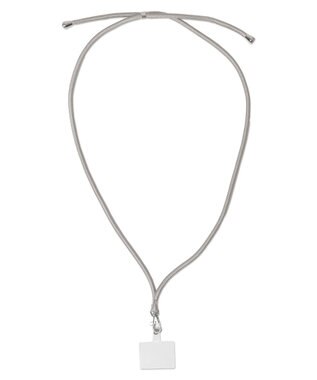 WEGO シート付きロープストラップ グレー