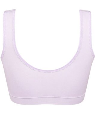 Wing ノンワイヤーブラ バストの脇流れを防ぐ 就寝中も日中のくつろぎタイムも 【ナイトアップブラ ルーム】 ブラジャー ナイトブラ KB3511 ウイング／ワコール パープル