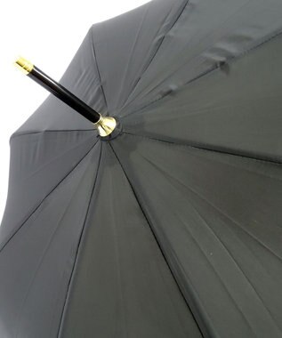 +RING 【プラスリング】【限定/日本製】【細身】レディース向け 長傘55cm BLK T1055 黒