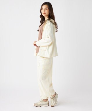 OP／FILA 【OP】撥水ナイロンジャケット オフホワイト