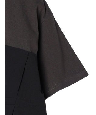 earth music&ecology ビスチェドッキングプルオーバー Black