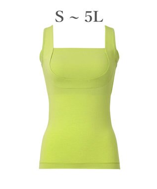 BRADELIS New York 【BRADELIS NewYork peace】綿混楽々dailyブラキャミ25 ノンワイヤー 補正下着 カップ付き キャミソール ブラトップ