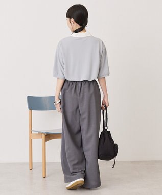 AMERICAN HOLIC 【マルチ機能】カノコポロシャツ Gray