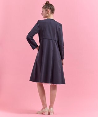 TOCCA BOW MELODY コート ネイビー系5