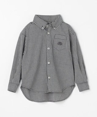 J.PRESS KIDS 【110-130cm】オックス チェックシャツ ネイビー系3