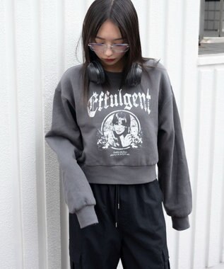 WEGO 【暖かい/裏起毛】裏起毛グラフィックスウェット 柄6