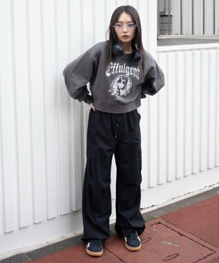 WEGO 【暖かい/裏起毛】裏起毛グラフィックスウェット 柄6