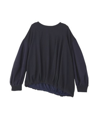 YECCA VECCA アシメバルーンプルオーバー Gray