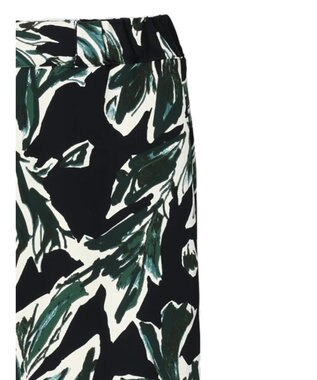 AMERICAN HOLIC Ｆｌｏｗｅｒプリントリラックスパンツ Black