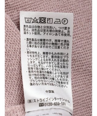 earth music&ecology 裏毛ＺＩＰパーカー Pink Beige