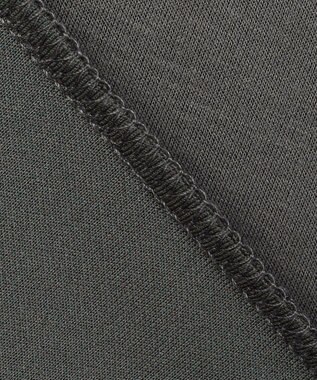 Feroux 【洗える】ローズコサージュ ダンボールプルオーバー グレー系