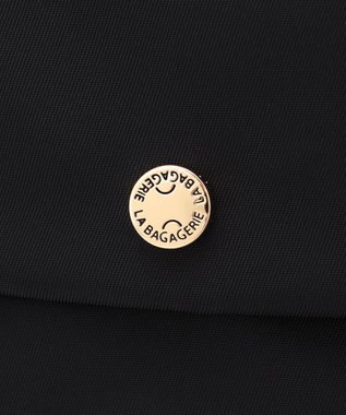 LA BAGAGERIE ダブルフロントポケット2WAYショルダー ブラック