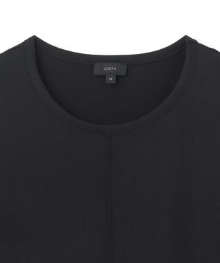JOSEPH 【洗える】ロイヤルコットン　ラウンドネックカットソー Black