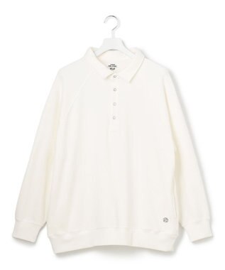 J.PRESS YORK STREET 【UNISEX】ラガータイプラグラン 裏毛トレーナー