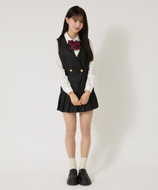 WEGO 【SCHOOLITEM】スクールベスト ブラック