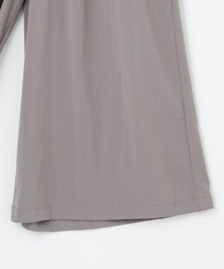 ANY 【UVケア/接触冷感/洗濯機可/ウエストゴム】清涼リラックスクロップドパンツ グレー