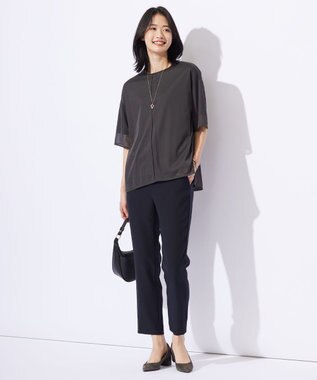 J.PRESS LADIES L 【WEB限定】シアーレイヤード ツイン カットソー 【WEB限定】スレート系