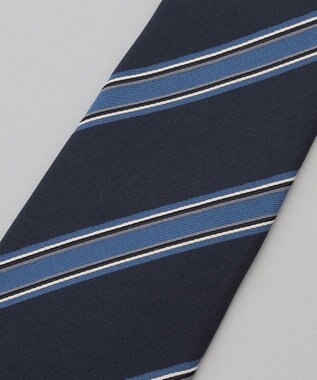 GOTAIRIKU GOTAIRIKU別注【MANTERO/マンテロ】ネクタイ_レジメンタル ネイビー系1