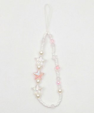 WEGO ビーズストラップキーホルダーG 柄2