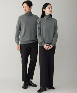 【男女兼用】ソフトサーモ アンチピリングニット タートルネック