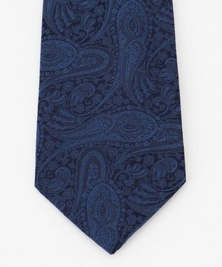J.PRESS MEN 【VINTAGE JACQUARD COLLECTION】ペイズリー柄 ネクタイ ネイビー系8