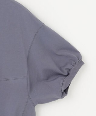 組曲 L 【WEB限定】クールプレーティング天竺スエットライク カットソー チャコールグレー系