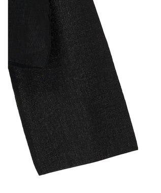 earth music&ecology シアーパイピングシャツ Black