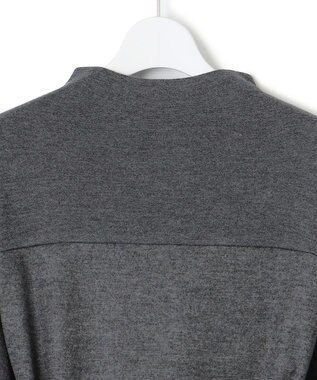 23区 【洗える】ウールミルドジャージー ワンピース グレー系