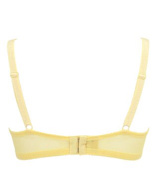 BRADELIS New York 【BRADELIS New York】ナオミステップ2ブラ23S2 バストを寄せて丸い女性らしい谷間をつくる補正ブラ イエロー